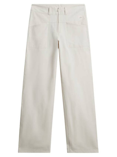 Juna Straight Fit Pants Moonbeam - J.LINDEBERG - BALAAN 2