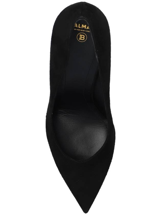 heel pumps BN1UA517 LCMK 0PA BLACK - BALMAIN - BALAAN 7