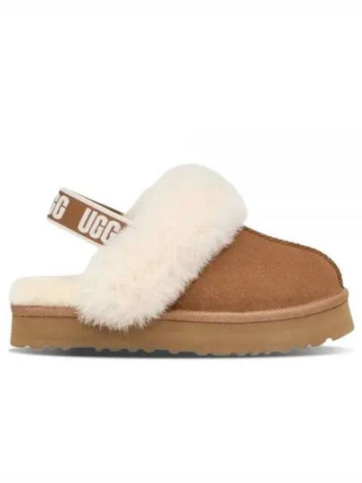 Kids Funkette Banding Platform Sandal Slippers Chestnut - UGG - BALAAN 2