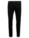 Denim Straight Jeans Black - DOLCE&GABBANA - BALAAN 1