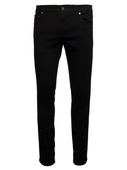 Denim Straight Jeans Black - DOLCE&GABBANA - BALAAN 1