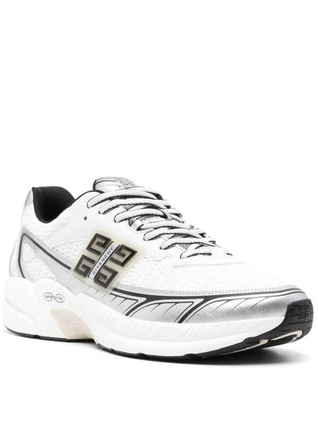 NFNTY-52 Low Top Sneakers Silver - GIVENCHY - BALAAN 3