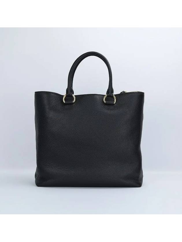 Vitello Phoenix Tote Bag Black - PRADA - BALAAN 3