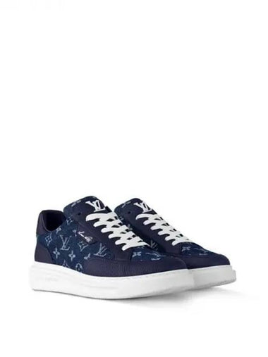 Beverly Hills Sneakers Blue 1ACQLO - LOUIS VUITTON - BALAAN 1