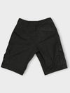 Logo Cotton Slim Cargo Shorts Black - STONE ISLAND - BALAAN 4