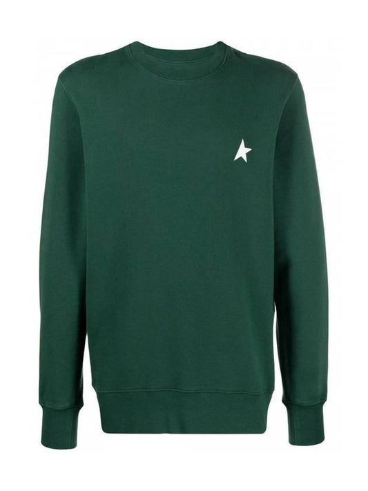 Logo Knit Top Green - GOLDEN GOOSE - BALAAN.