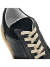 6 Court Suede Leather Low Top Sneakers Black - MAISON MARGIELA - BALAAN 9