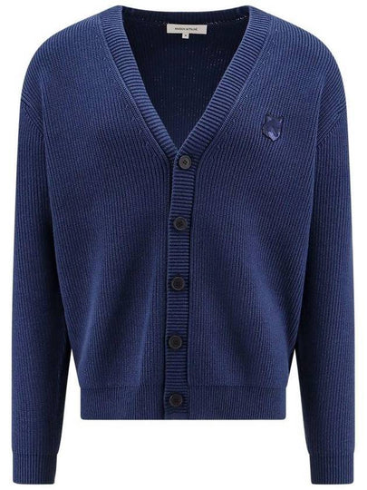 Bold Fox Head Cardigan Navy - MAISON KITSUNE - BALAAN 2