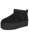 Classic Ultra Mini Platform Winter Boots Black - UGG - BALAAN 6