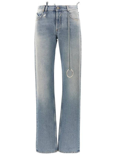 The Attico Belted Jeans - THE ATTICO - BALAAN 1