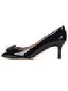 Salvatore Erice 55 Pumps Heel Black - SALVATORE FERRAGAMO - BALAAN.