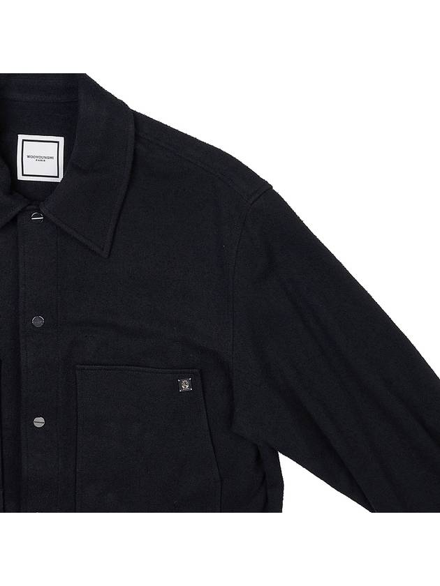 Cotton Pocket Jacket Black - WOOYOUNGMI - BALAAN 5