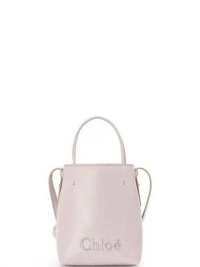 Sense Micro Calfskin Tote Bag Grey - CHLOE - BALAAN 2