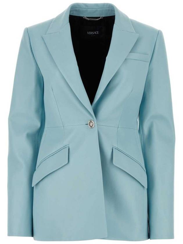 Outerwear 10114131A10125 1V590 LIGHTBLUE - VERSACE - BALAAN 2