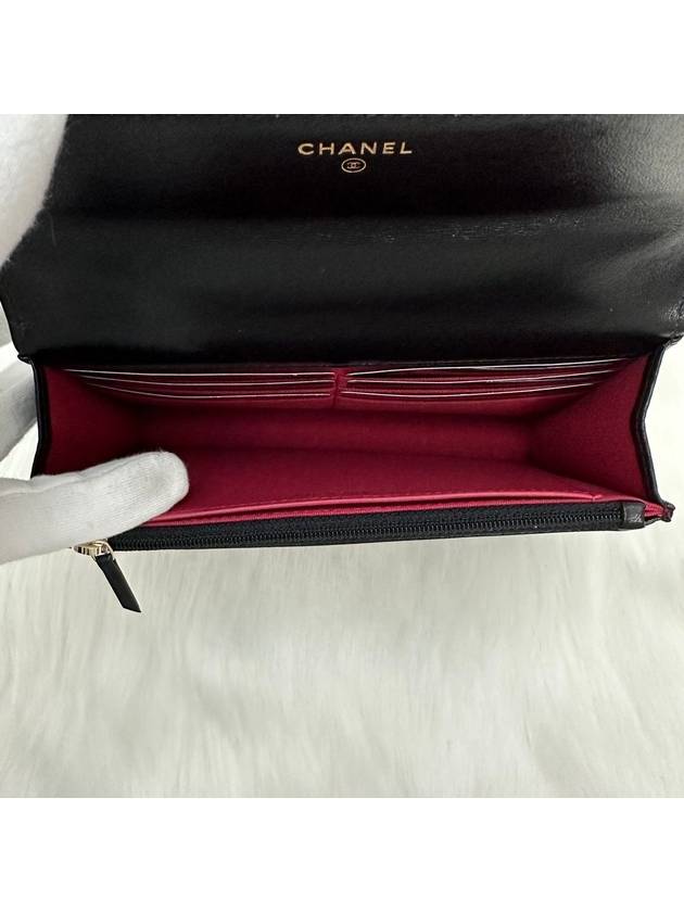 Women s 19 Bag WOC Top Handle Logo Leather Mini Gold Plated Black - CHANEL - BALAAN 6