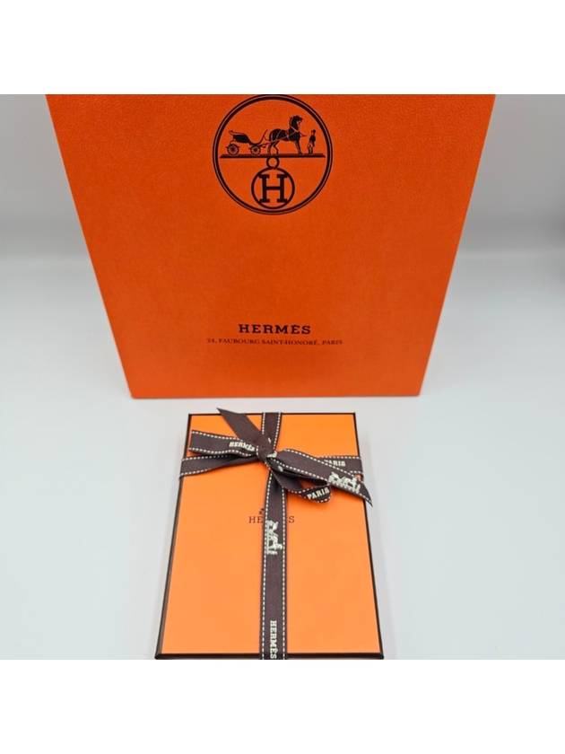 Mini Pop H Pendant Rose Gold & Noir - HERMES - BALAAN 8