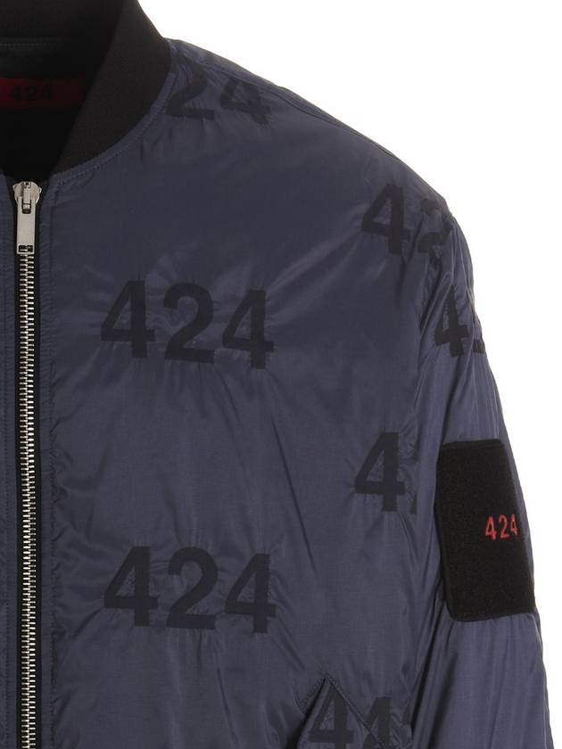 424 Reversible Logo Bomber Jacket. - 424 - BALAAN 4