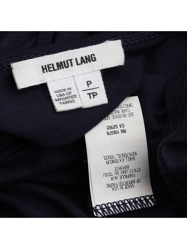 Helmut Lang midnight blue tencel t shirt 55 66 - HELMUT LANG - BALAAN 3