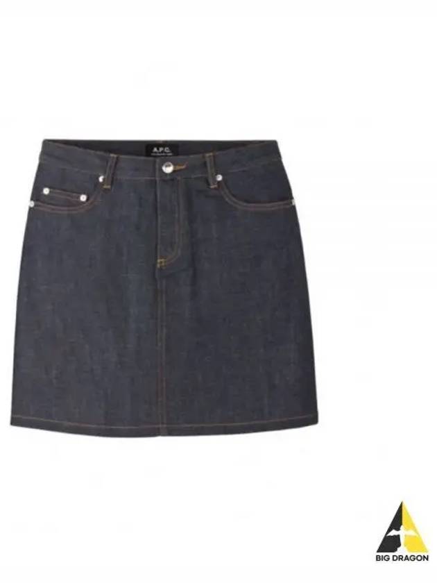 Women's Jupe Standard Denim H-Line Skirt - A.P.C. - BALAAN 2