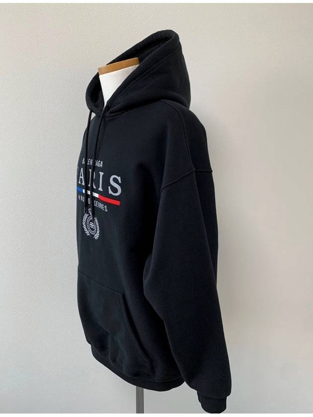 Paris Logo Hooded Sweatshirt XS - BALENCIAGA - BALAAN 3