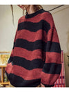 Wave brush striped sweater red black - CPGN STUDIO - BALAAN 3