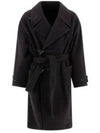 Coat CO1073LF504BK999 Black - LEMAIRE - BALAAN 2