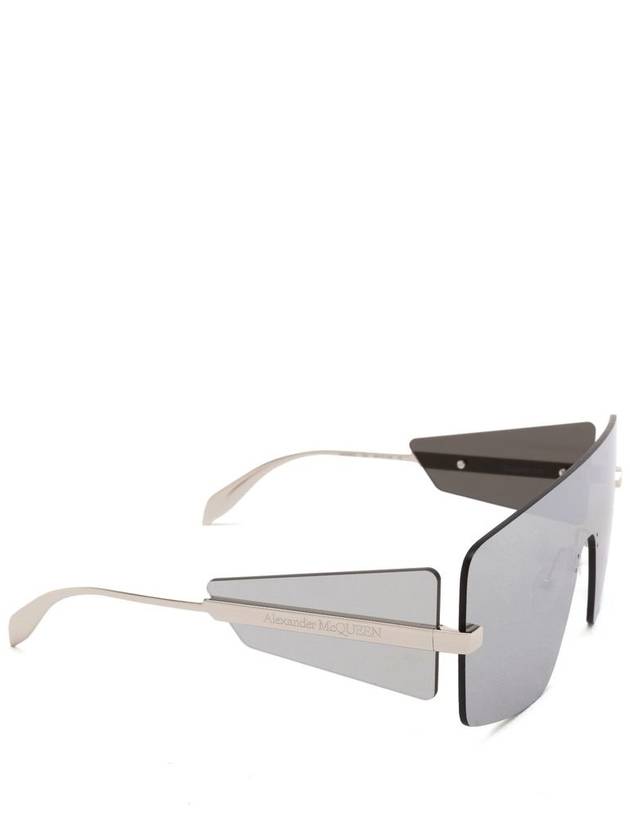 Eyewear Mirror Shield Frame Sunglasses AM0460S - ALEXANDER MCQUEEN - BALAAN 3