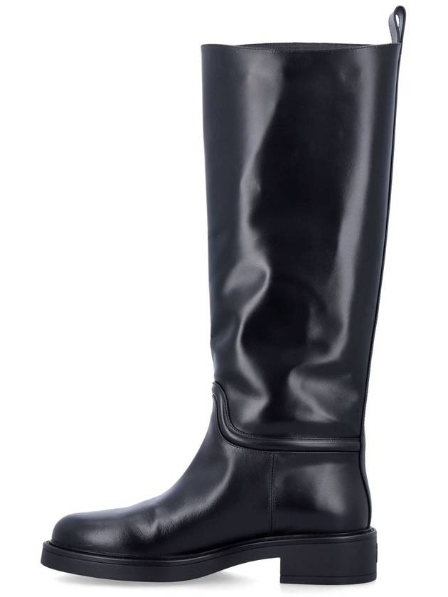 Celia Heritage Calf Riding Long Boots Black - STUART WEITZMAN - BALAAN 4