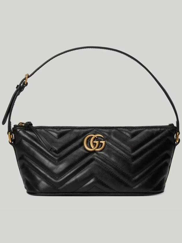 GG Marmont Shoulder Bag Black - GUCCI - BALAAN 2