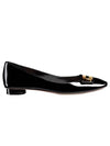 C'est Patent Leather Ballet Flat Black - DIOR - BALAAN 1