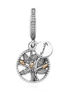 Sparkling Family Tree Dangle Charm Gold Silver - PANDORA - BALAAN 6