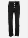 Women's Etoile Belden Black Cropped Jeans PA0004FA A1H02E 02FK - ISABEL MARANT - BALAAN 3