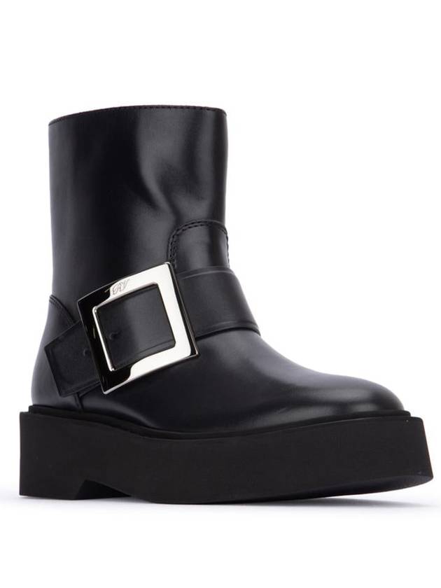 Viv Rangers Biker Boots Black - ROGER VIVIER - BALAAN 3