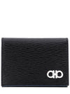 Gancini Card Wallet Black - SALVATORE FERRAGAMO - BALAAN 2