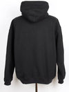 Paris Logo Hooded Sweatshirt Black XS - BALENCIAGA - BALAAN 4