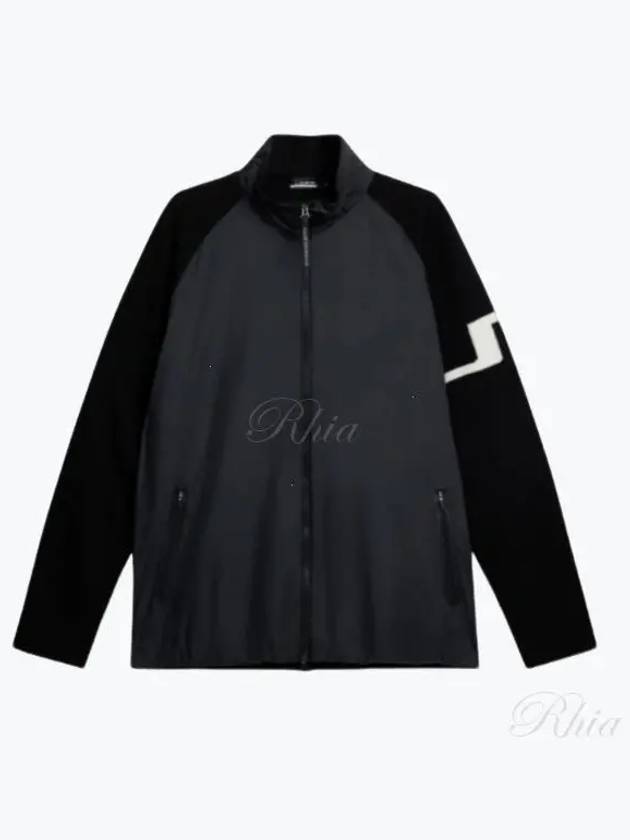 Cascade Hybrid Zip-Up Jacket Black - J.LINDEBERG - BALAAN 2