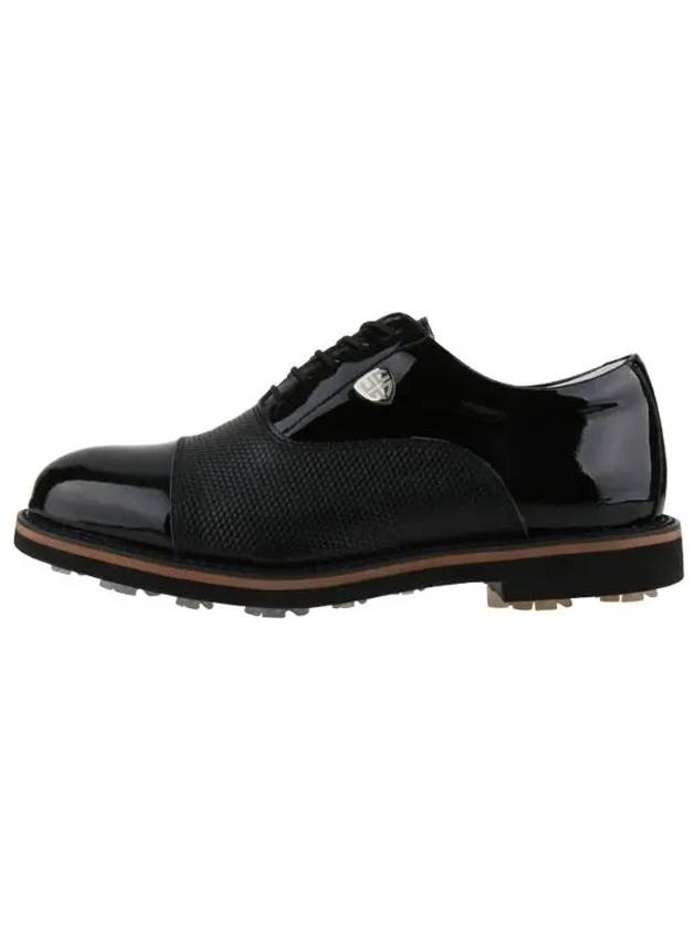 Icon Spikeless Classic Golf Shoes Black - HENRY STUART - BALAAN 1