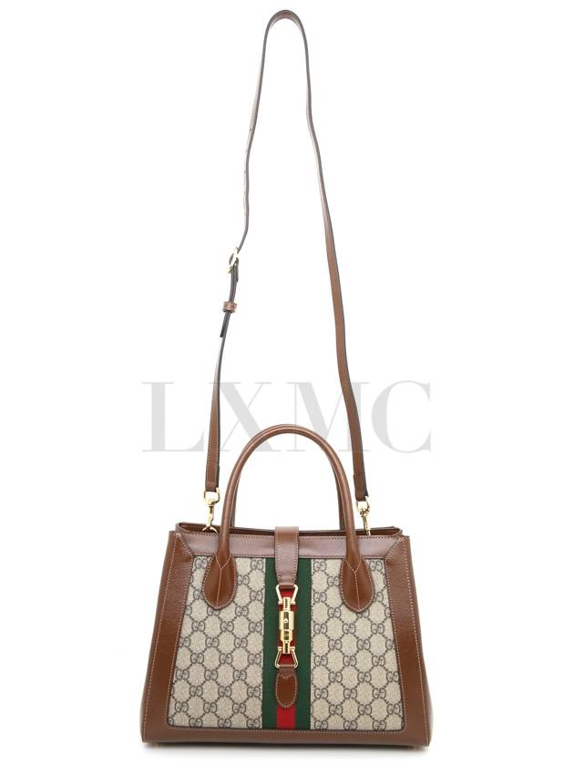 Jackie 1961 Tote Bag Medium Three Stripes Boston 649016 - GUCCI - BALAAN 4