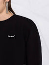 Bag Diagonal Sweatshirt Black - OFF WHITE - BALAAN 8