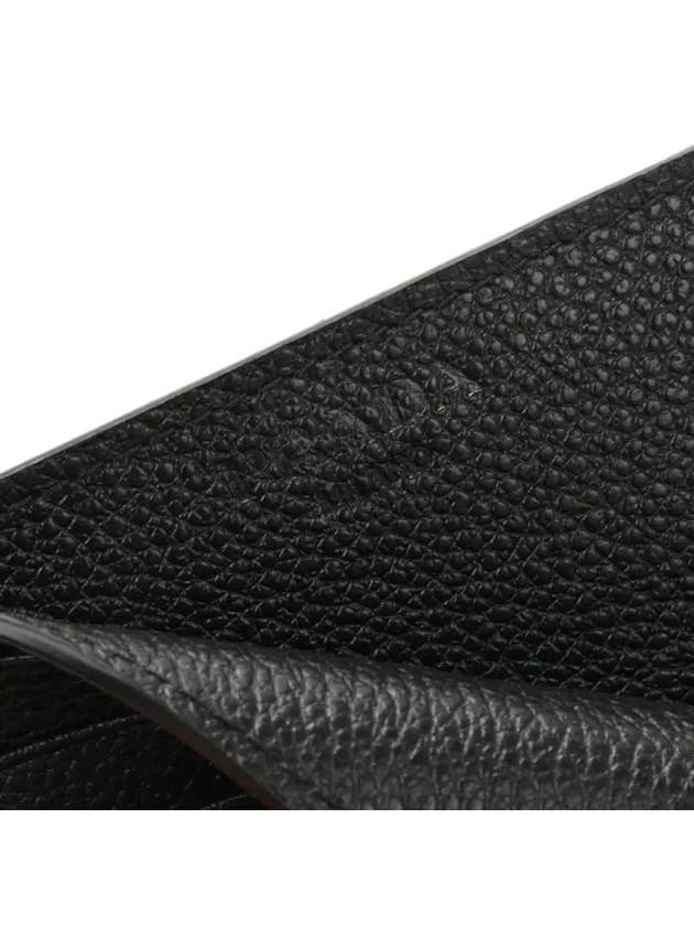 Men's Saffiano Leather Card Wallet Black - PRADA - BALAAN 7