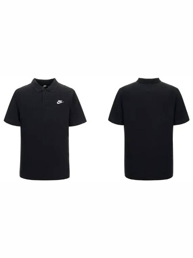 Sportswear City Edition Matchup Short Sleeve Polo Shirt Black - NIKE - BALAAN 7