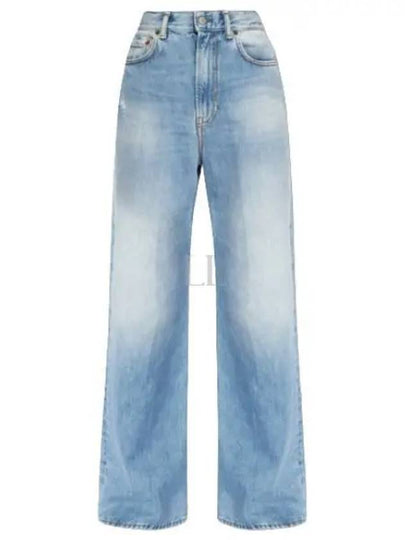 Relaxed Fit Denim Wide Jeans Light Blue - ACNE STUDIOS - BALAAN 2