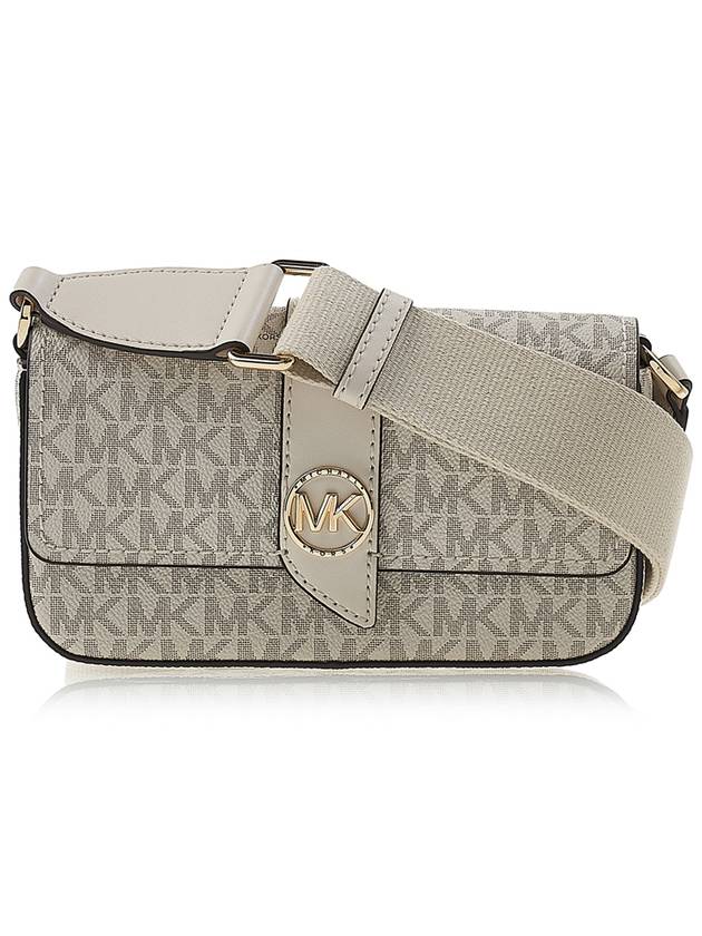 Greenwich Logo Decoration Cross Bag White - MICHAEL KORS - BALAAN 2