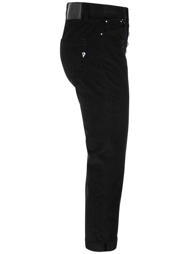 Denim Straight Pants DP268B VS0031D XXX DD 999 BLACK - DONDUP - BALAAN 4