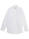 Back Logo Cotton Long Sleeve Shirt White - WOOYOUNGMI - BALAAN 2