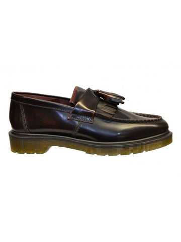 Adrian Arcadia Leather Loafers Cherry Red - DR. MARTENS - BALAAN 1