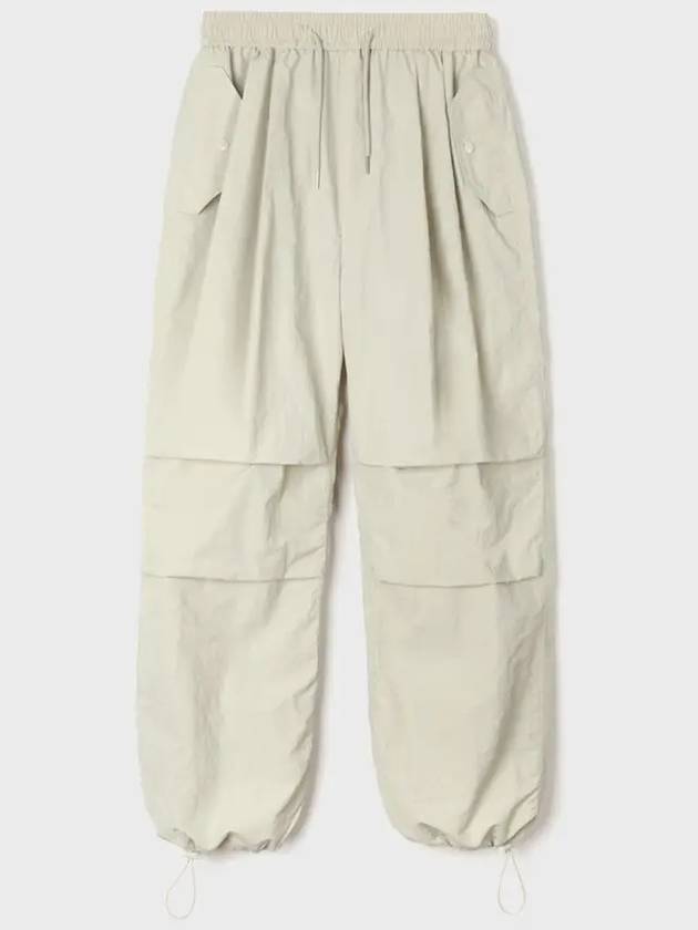 Tasran two-tuck pocket parachute pants_beige - INDUST - BALAAN 5