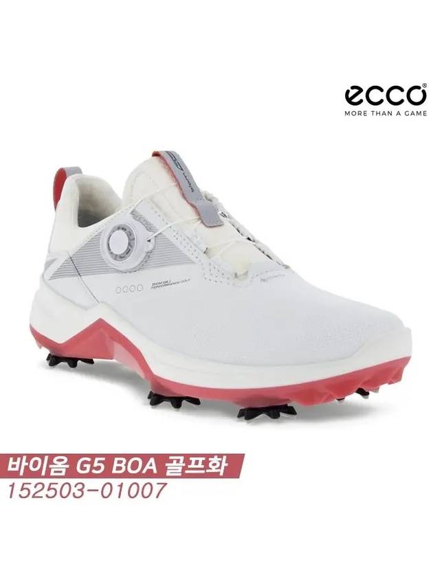 Biom G5 Spike Shoes White - ECCO - BALAAN 3