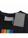 Rainbow Barcode Short Sleeve T-Shirt Black - VETEMENTS - BALAAN 8