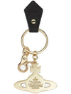 Hammered ORB Logo Keyring 8203011TU OM0014 N401 - VIVIENNE WESTWOOD - BALAAN 3